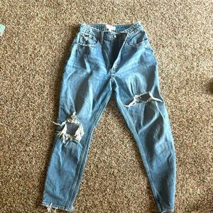 Abercrombie distressed jeans